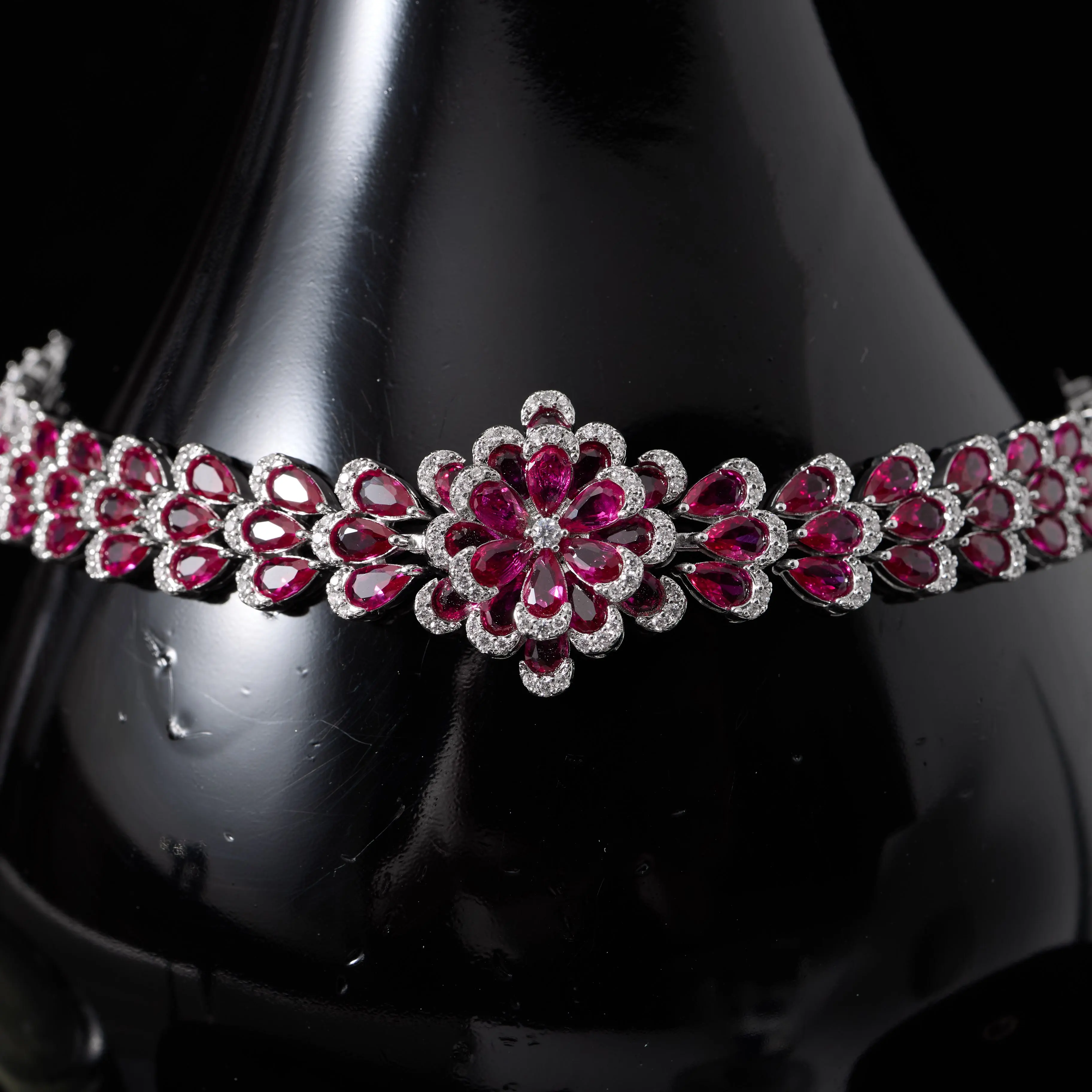 INJEWELIFE Luxury Choker Necklace Set for Women Cubic Zircon Set Jewellery Woman Saudi Arabia Wedding Party Accessory 260415