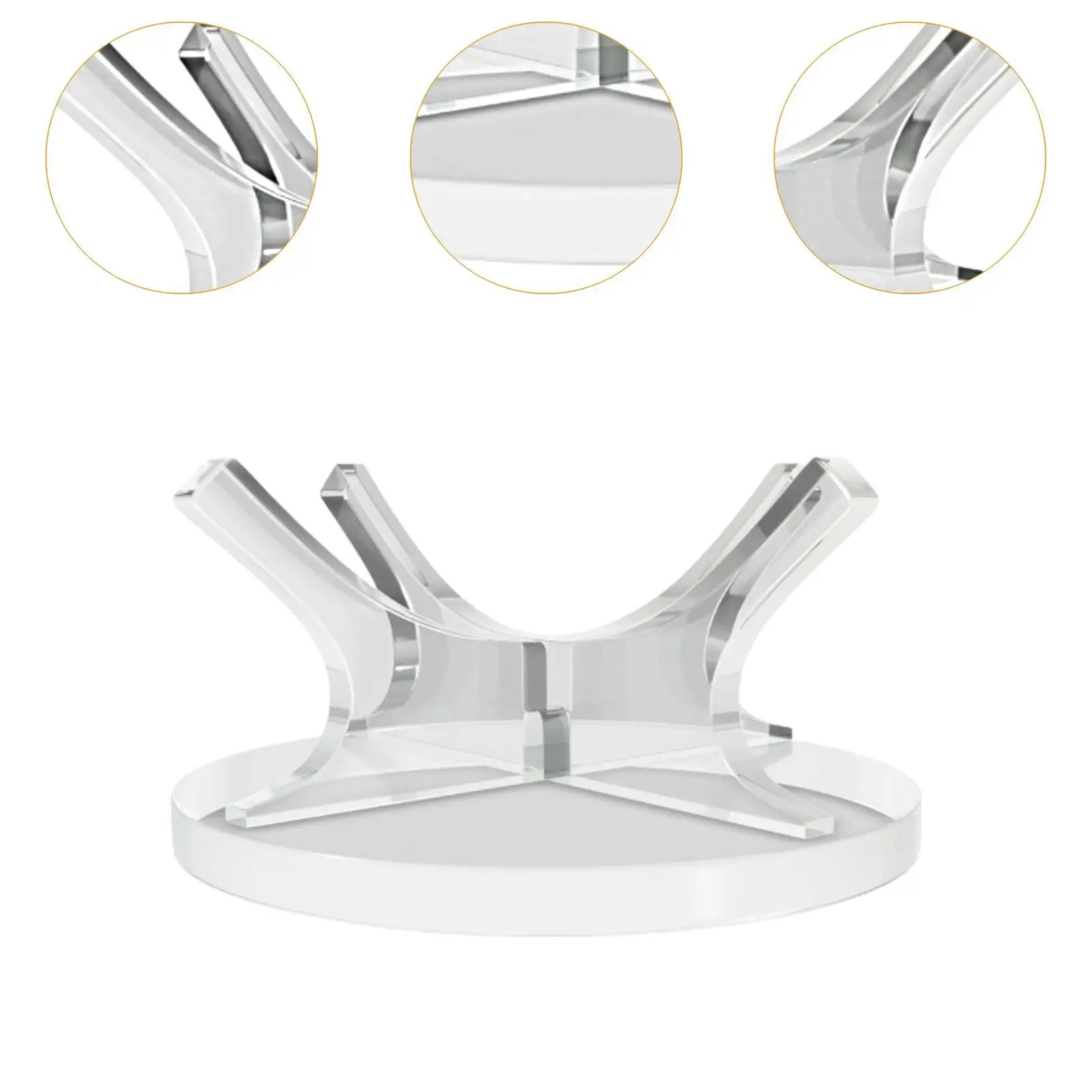 حامل عرض البيسبول للحماية الشفافة من الأكريليك المزخرف لكرات الجولف وكرة البيسبول والتنس