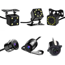 Car Rear View Camera 170 Degree Wide Angle 12V Night Vision Reverse Parking Waterproof  CCD LED Backup Monitor Universal