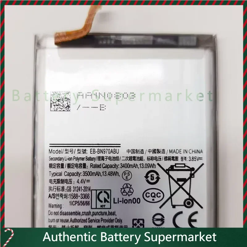 

Новый аккумулятор 3,85 В 3500 мАч EB-BN970ABU для Samsung Galaxy Note10, N970F, N970N, N970U, N970W, N970X, N9700