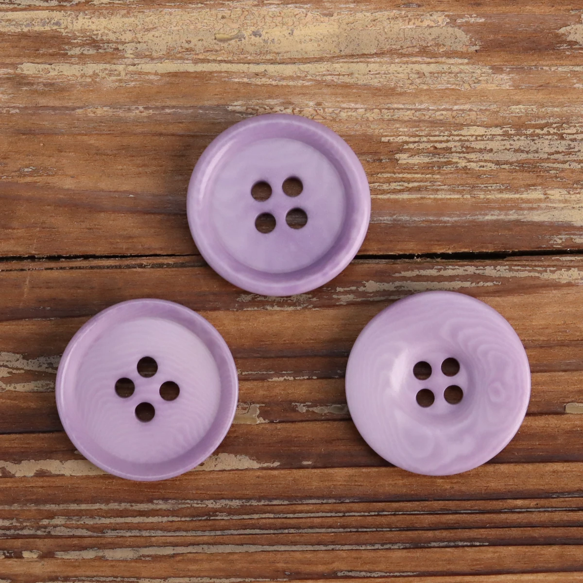 6pcs Purple Buttons For Clothing Natural Corozo Palm Tree Furit Cute Children Clothing Sewing Accessories Knitting DIY Craft