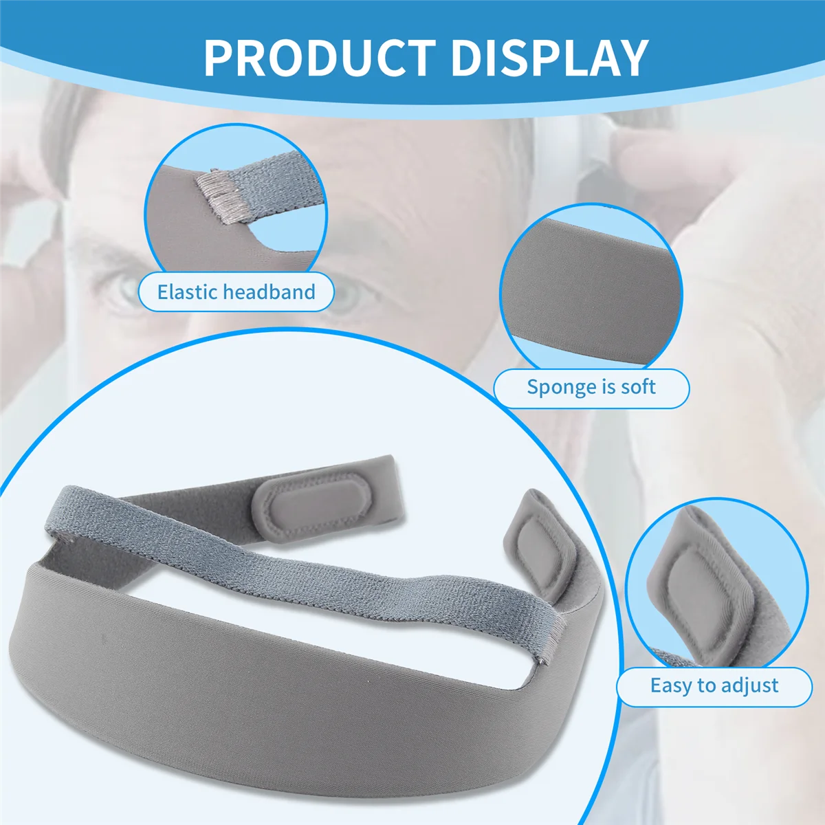 

A94U Замена головного убора DreamWear Respironics для ремешка для носовой маски Dreamwear для аппарата CPAP