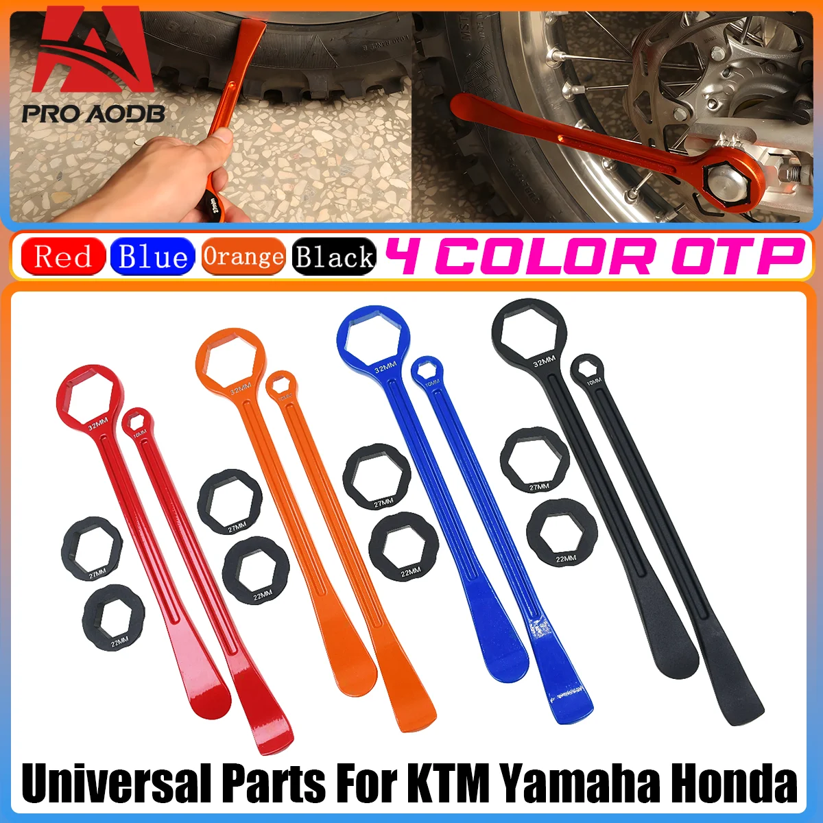 

Motorcycle CNC aluminum alloy tire rod repair tool for KTM XC XCF EXC EXCF Yamaha YZ YZF Honda Husqvarna TE TC Suzuki Kawasaki