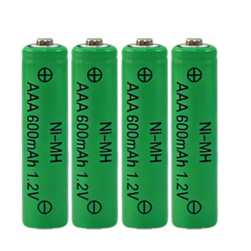 Brand new 2026 original AAA Ni-MH rechargeable battery 600mAh 1.2V for flashlight children's toys remote control free charger