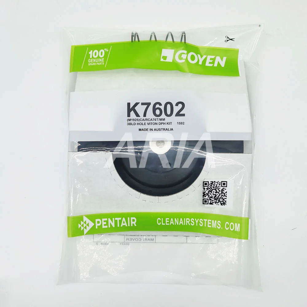 

GOYEN K7600 CA76MM CA76T K7600 K7602 K7604 Импульсный клапан Ремкомплект 3-дюймовой диафрагмы RCA76T/MM Мембранная диафрагма