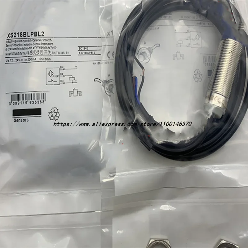 

3Pcs New High Quality Proximity Switch XS218BLPAL2C XS218BLPAL2 XS218BLPBL2 XS218BLNAL2 XS218BLPBL2C