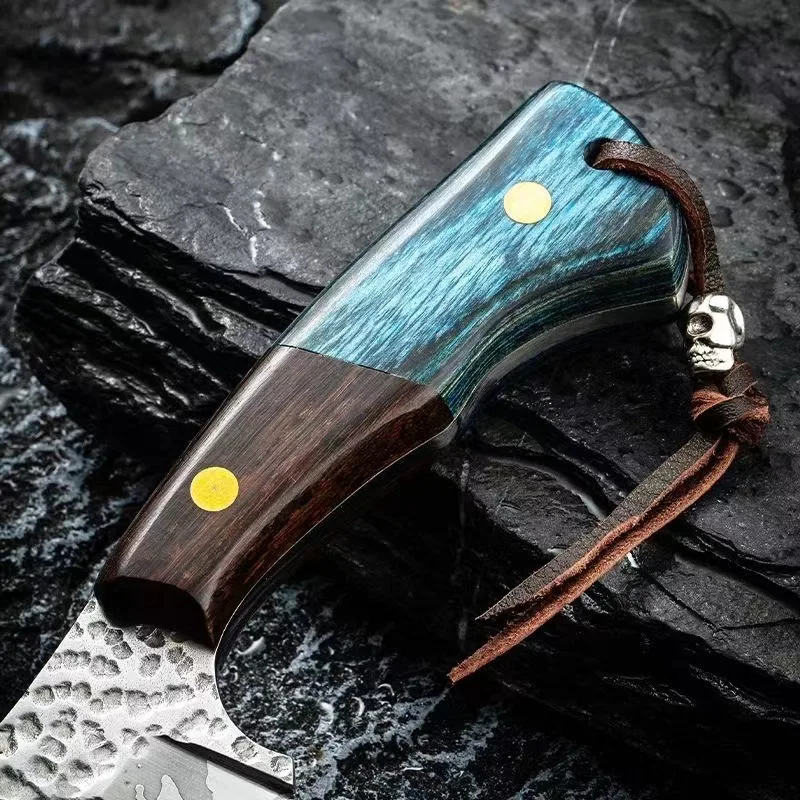 Stainless Steel Utility Knife Kitchen Boning Knife Cleaver Slicing Barbecue Knife Meat Fruit Cutting Fishing Knife