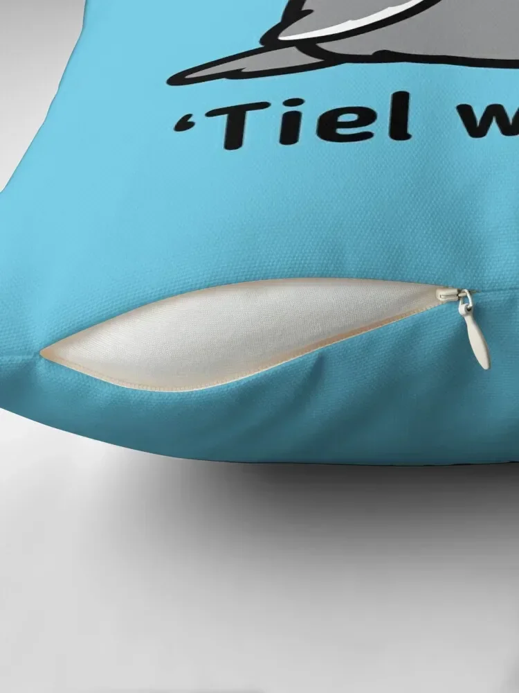 Tiel with it - Grey Cockatiel Throw Pillow anime girl Decorative Cushion pillow