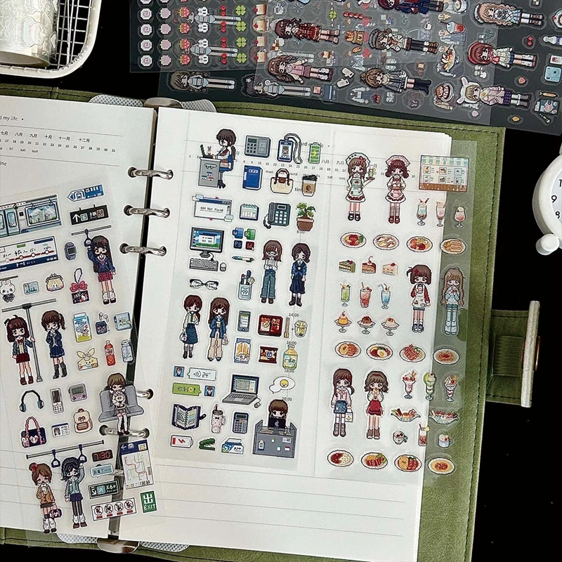 Y2K Piksel Sanat Etiket Seviml - Art Craft Journals incelemesi ve fiyatı