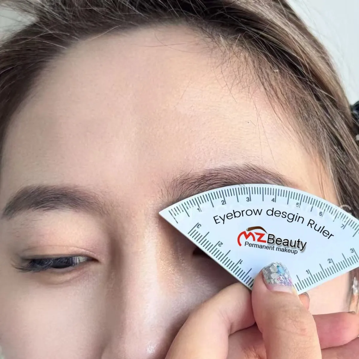 Professional Eyebrow Mapping Ruler Microblading Supplies PMU Permanent Makeup Shaping Tool Tattoo Guide Stencil Symmetry Makeup