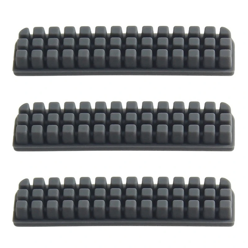 3Pcs Nozzle Brush For Bambu Lab A1 Wiper Silicone Brush Hotbed Mounted Scrubber For Bambulab A1 Cleaning Tool 3D Printer