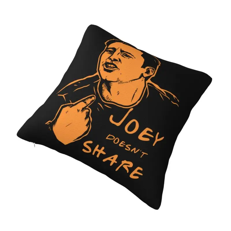 Custom Joey Doesn't Share Food Modern Throw Pillow Covers Friends TV Show   Chair Cushion