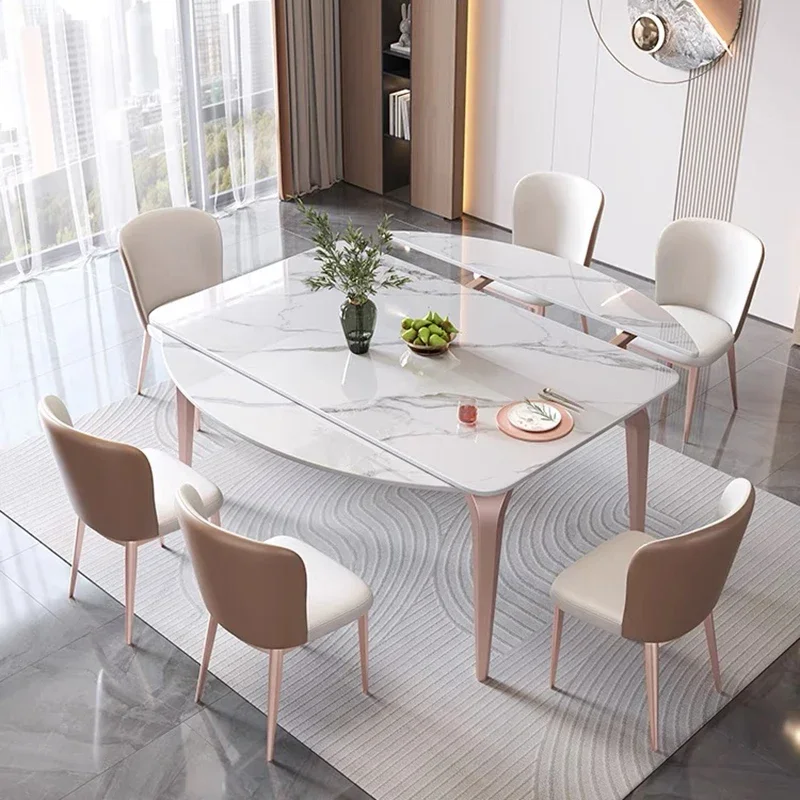 

Итальянский современный обеденный стол для гостиной, простота, центральный обеденный стол, роскошный прямоугольный кухонный стол Mesa De Cozinha, мебель для дома