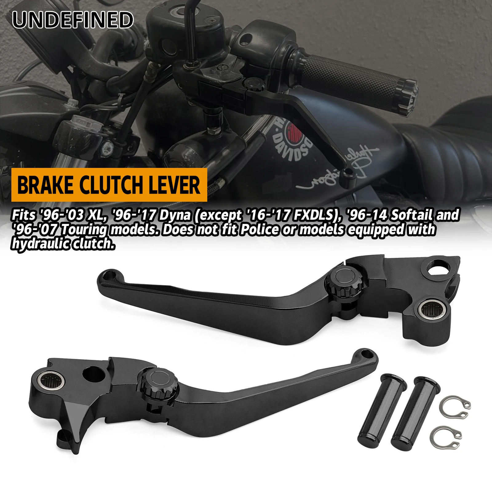 

Motorcycle Brake Lever Clutch For Harley Dyna Street Fat Bob FXDB FXDF Softail Sportster XL Touring Road King Electra Glide