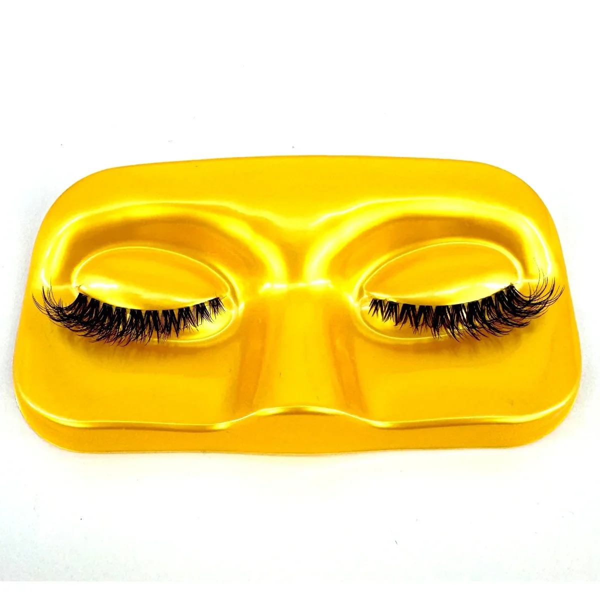 AMSDCN New 7 Pairs Mink Lashes 3D Mink Eyelashes Invisible Band Natural Black Mink False Eyelash Full Strip cilios posticos Reus