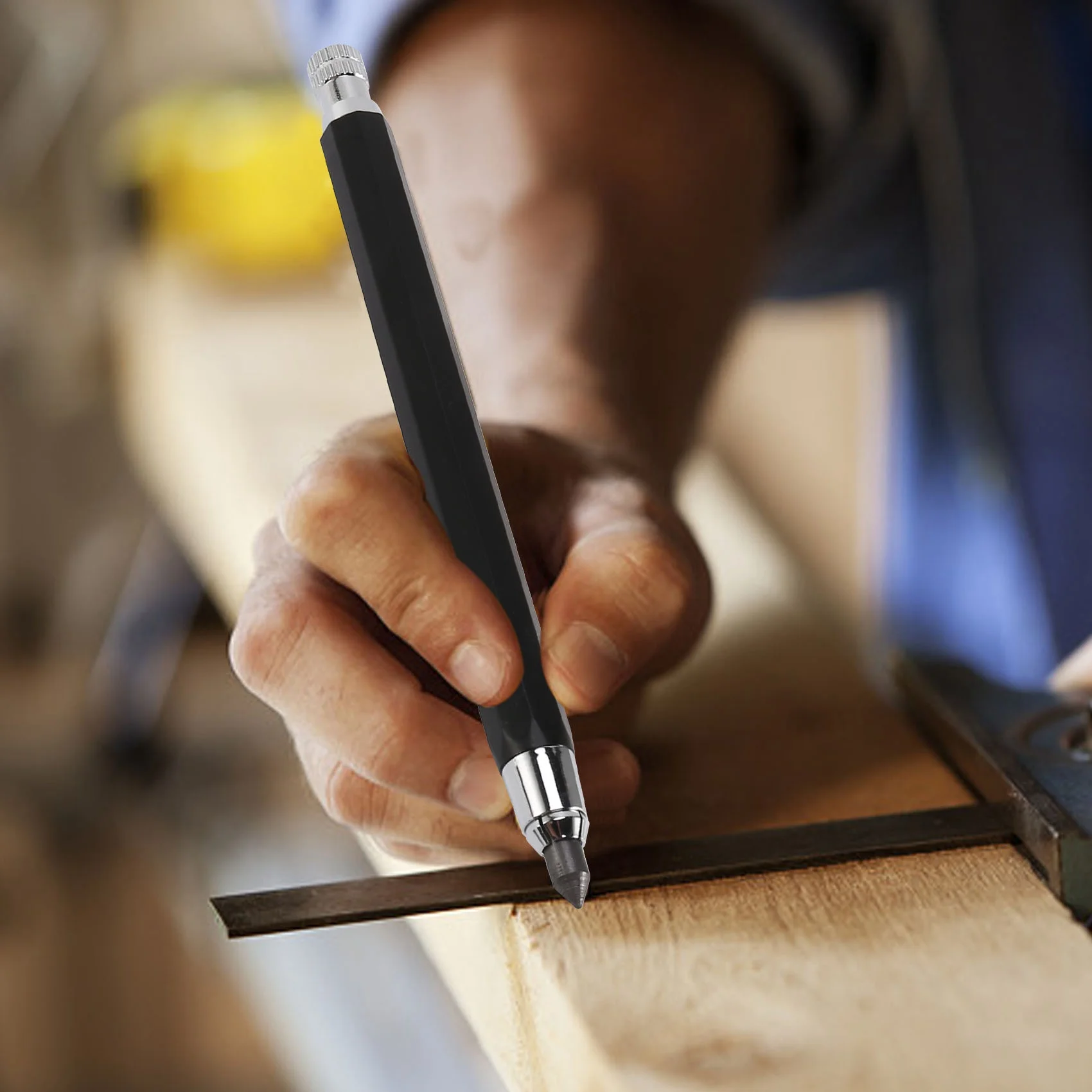 1 Set 5.6Mm Metal Lead Holder Automatic Mechanical  Pencil For Drawing Shading Crafting Art Sketching