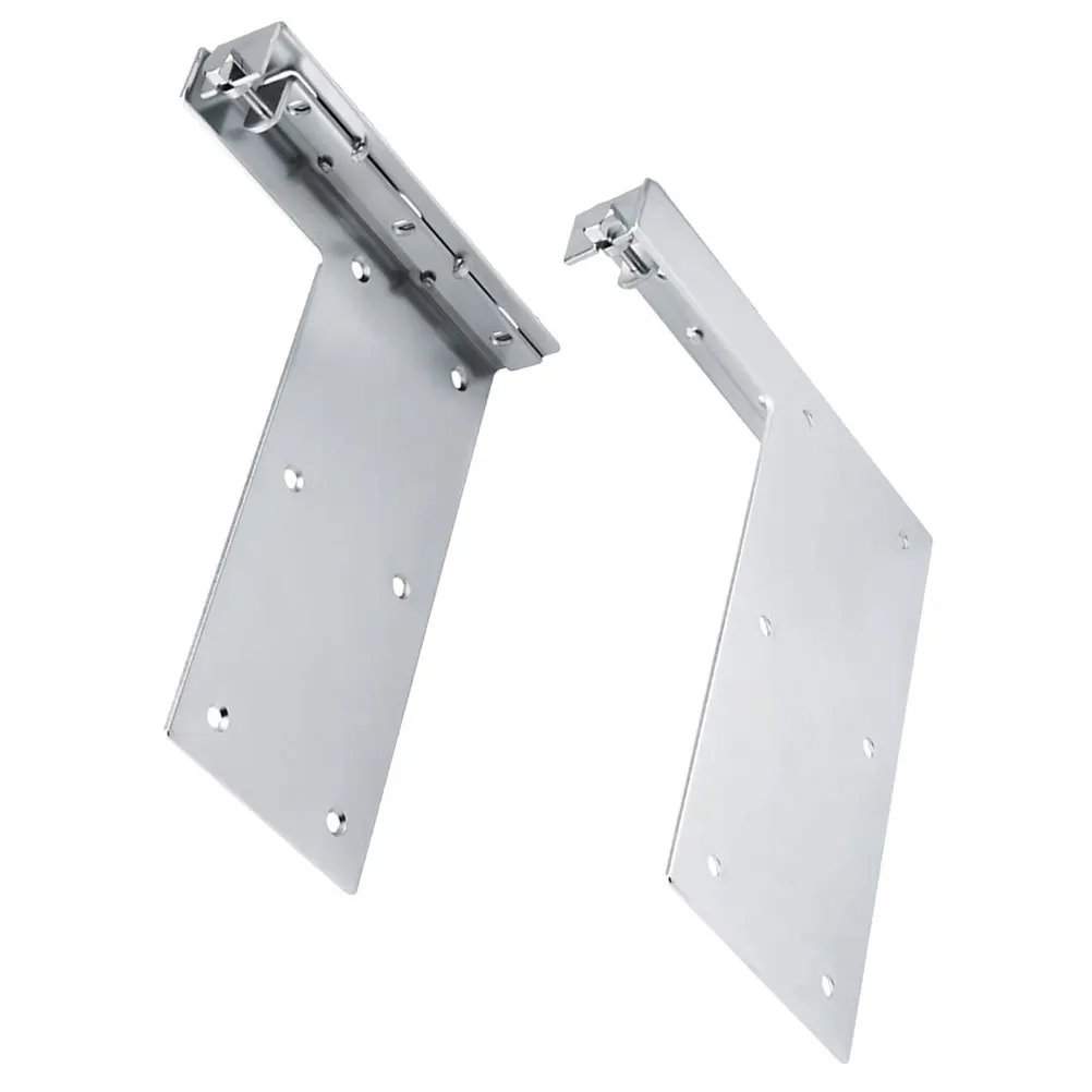 

1Pair Bathroom Cabinet Hanging Brackets Thickened Steel Heavy Duty Mounting Brackets Kitchen Cabinet Hardware Wall Mount