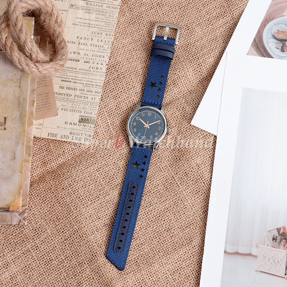 18 مللي متر 20 مللي متر 22 مللي متر النايلون نسج حزام ساعة اليد الرجال النساء لسامسونج لأوميغا ل Seiko الإفراج السريع تنفس ساعة اكسسوارات