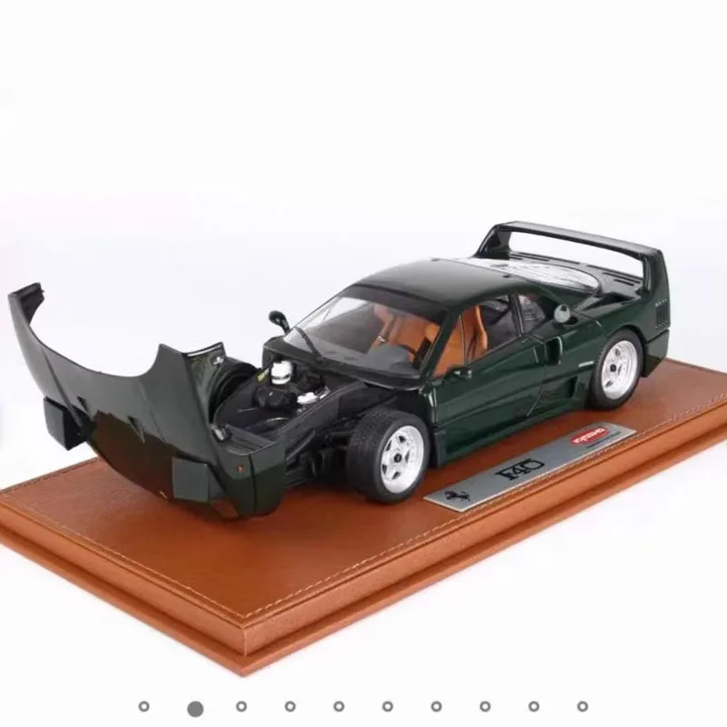 BBR collaborates with Kyosho 1:18 F40 alloy fully open car model