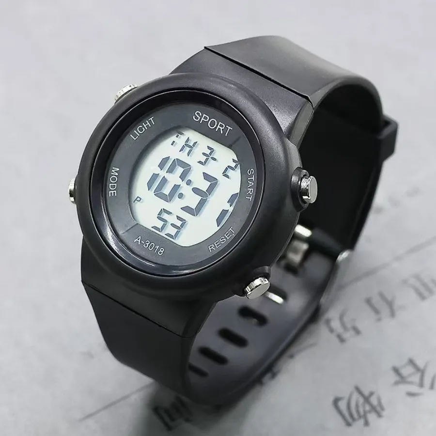 Многофункциональные детские часы, модные студенческие электронные наручные часы для мальчиков и девочек, будильник, светящиеся спортивные часы в студенческом стиле