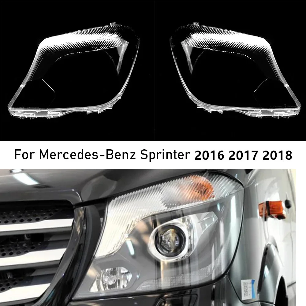 

HTTCY для Benz Sprinter 2013 2014 2015 2016 2017 2018, крышка фары, линза, крышка лампы, абажур, фара, маска