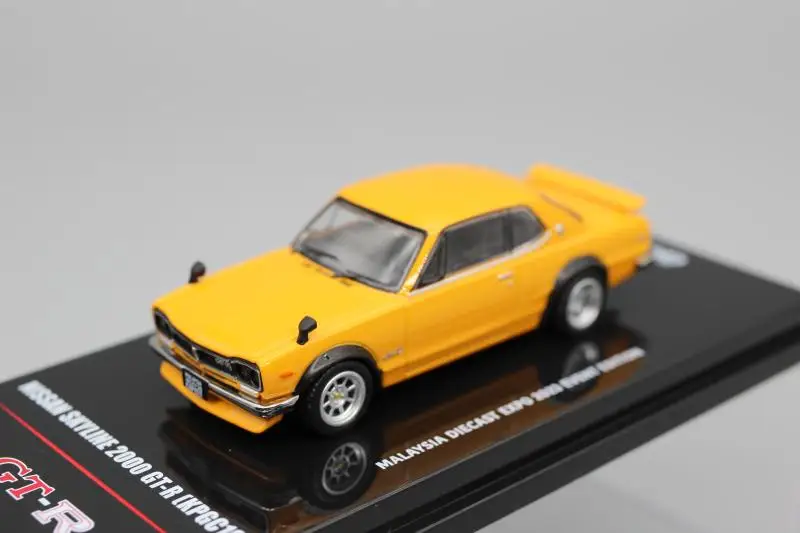 Inno 1:64 nissan 2000 GT-R kpgc10 sammlung von druckguss legierung auto dekoration modell spielzeug