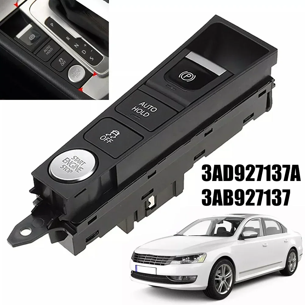 Newest Sale OEM Part Number High Quality 3AB927137A,3AD927137B Car Parking Brake Switch Engine Start Stop For Passat B7