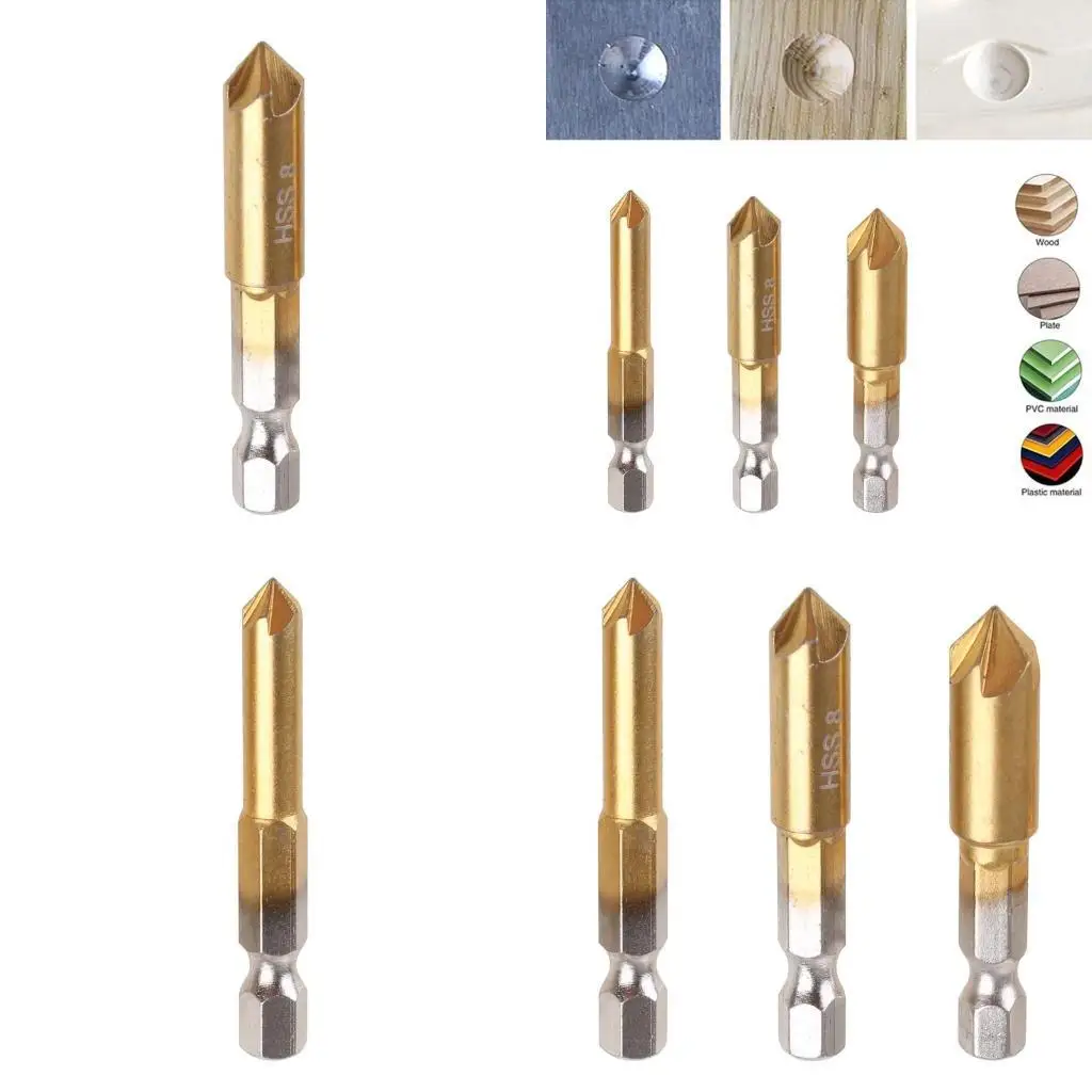 652f HSS 5 флейт -контртетерные биты.