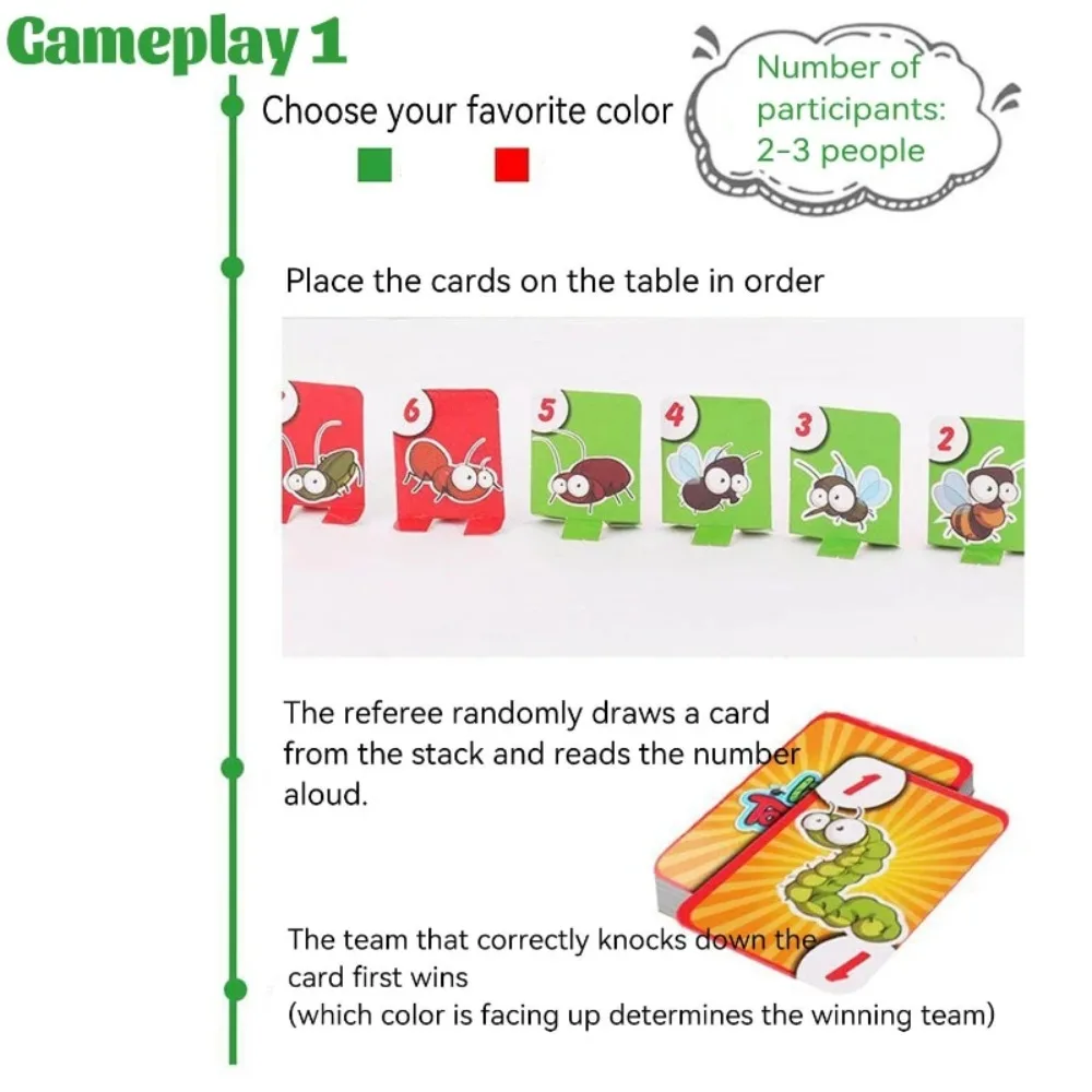 Frog Lizard Mask Wagging Tongue Lick Cards Board Games for Children Family Party Toys Antistress Funny Desktop Puzzle Game Toys view 4