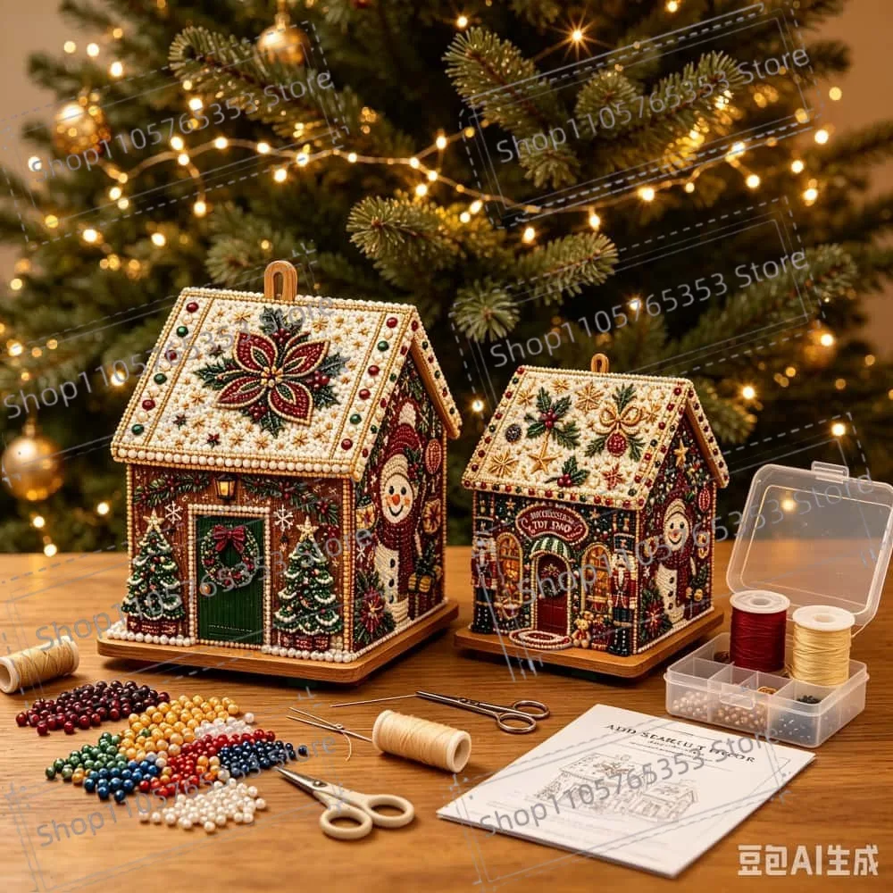 Christmas Cottage Pearl Kit 5