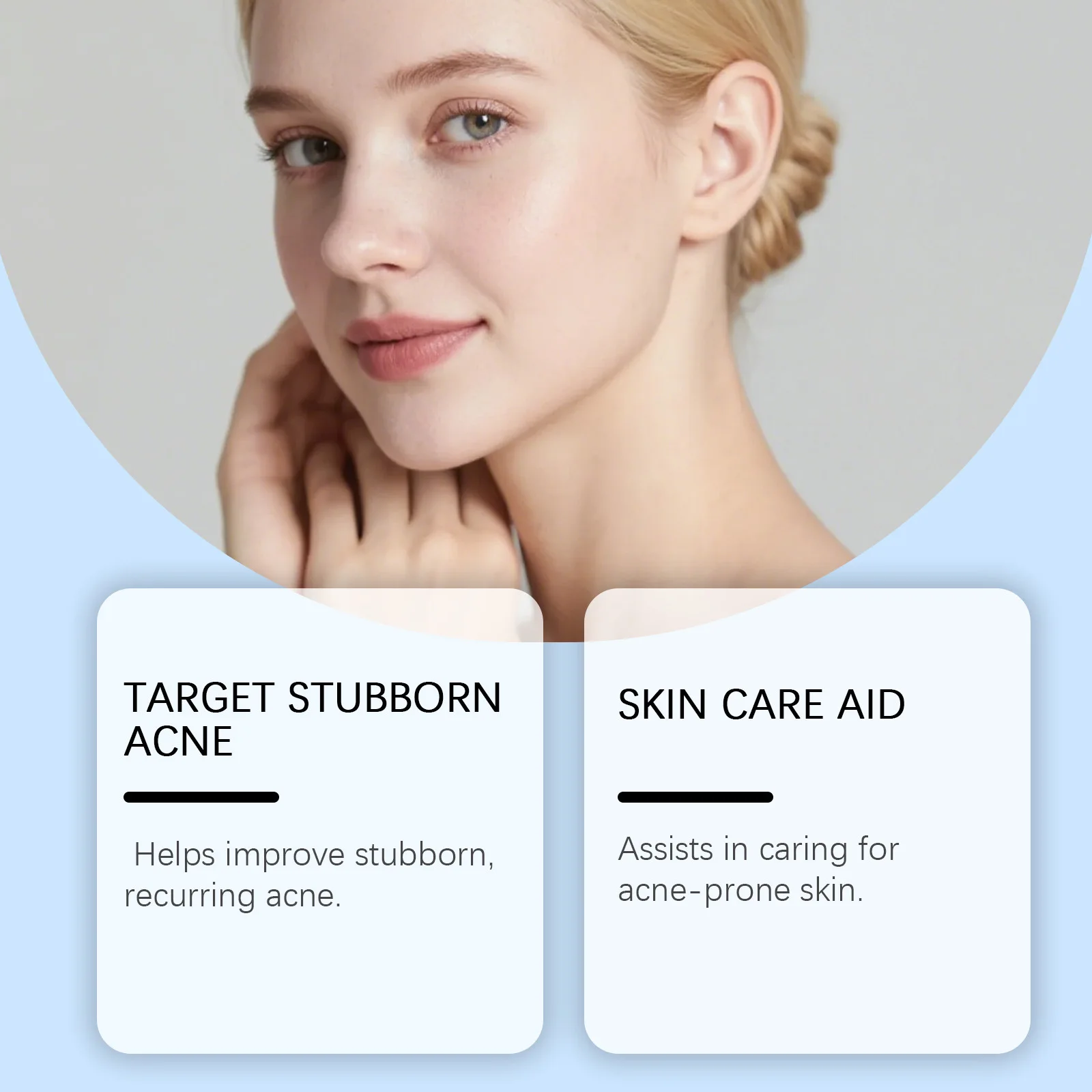 رقع العناية بالحب الشباب - تركيبة لطيفة لتلاشي حب الشباب، صديقة للبشرة، قابلة للتنفس، مغذية ومحمولة لحب الشباب