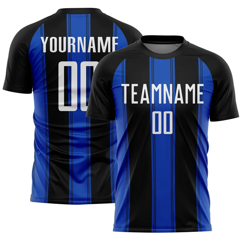 Multi Color Line Graphic Football T-shirt Men Custom Team Name Sublimation Soccer Uniform Jersey Summer Sports Short Sleeve Tees