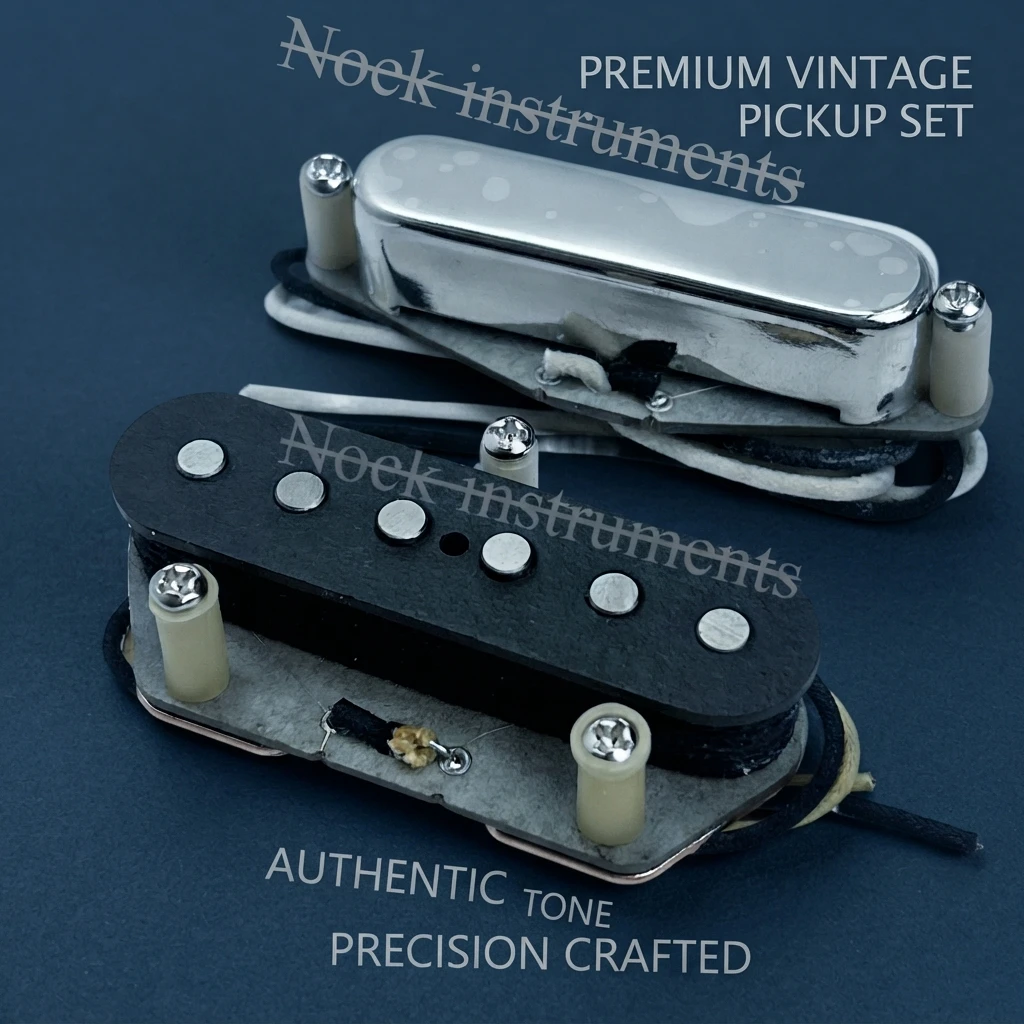 1964 Hot Classics Bridge Pickup, Alnico 3 Magnet, Staggered Pole, Cloth Wire, Mounting Hardware for TL Style Electric Guitars