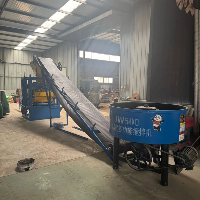 대형 완전 자동 유압 중공 포장 블록 시멘트 생산 라인 점토 적벽돌 제조 기계