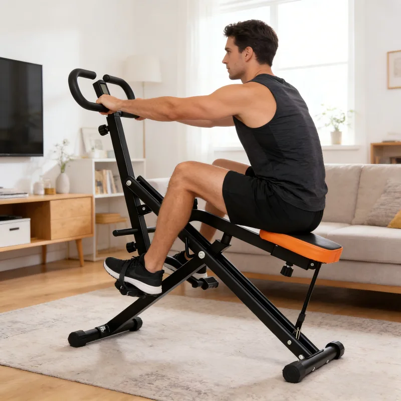 Cheap Price Horse Riding Machine Gym Eco Friendly Fitness Metal Frame Indoor Body Total Crunch Exercise Bike