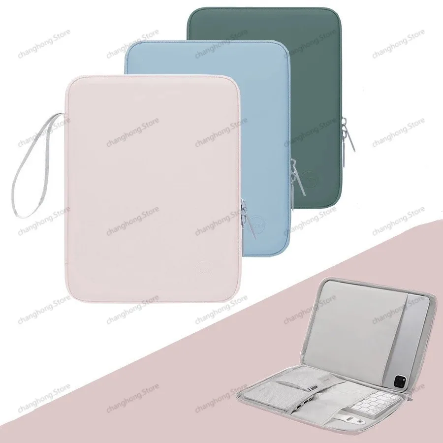 Handbag Sleeve Case For OnePlus Pad Go 2 Go2 12.1 Pro 12.1 Pad 2 Pad11.61 Go 11.35 Waterproof Zipper Pouch Leather Bag