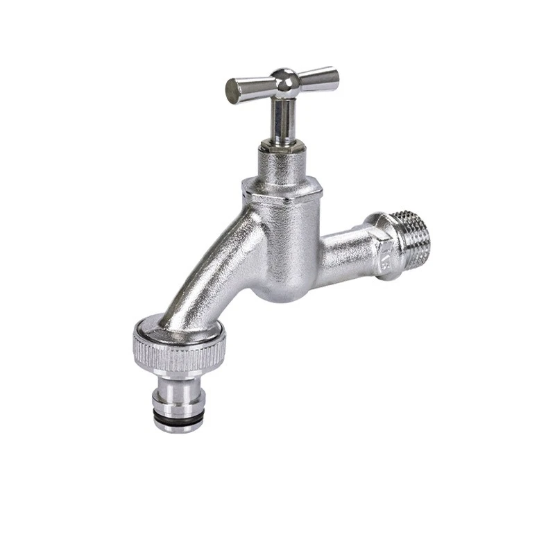 copper Slow Boiling Faucet, Male Thread Bronze Antique Brass with Handle, Faucet Petcock Tap