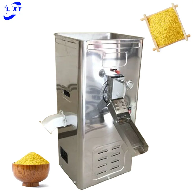 High Efficiency Grain Crusher Grinder Millet Hulling Machine Rice Bran Separator Machine