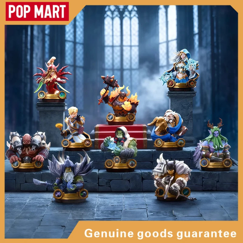 

Pop Mart Hearthstone Tavern Legends Series Blind Box Collectible Game Figure Trendy Toy Desktop Decoration Gift For Game Fans