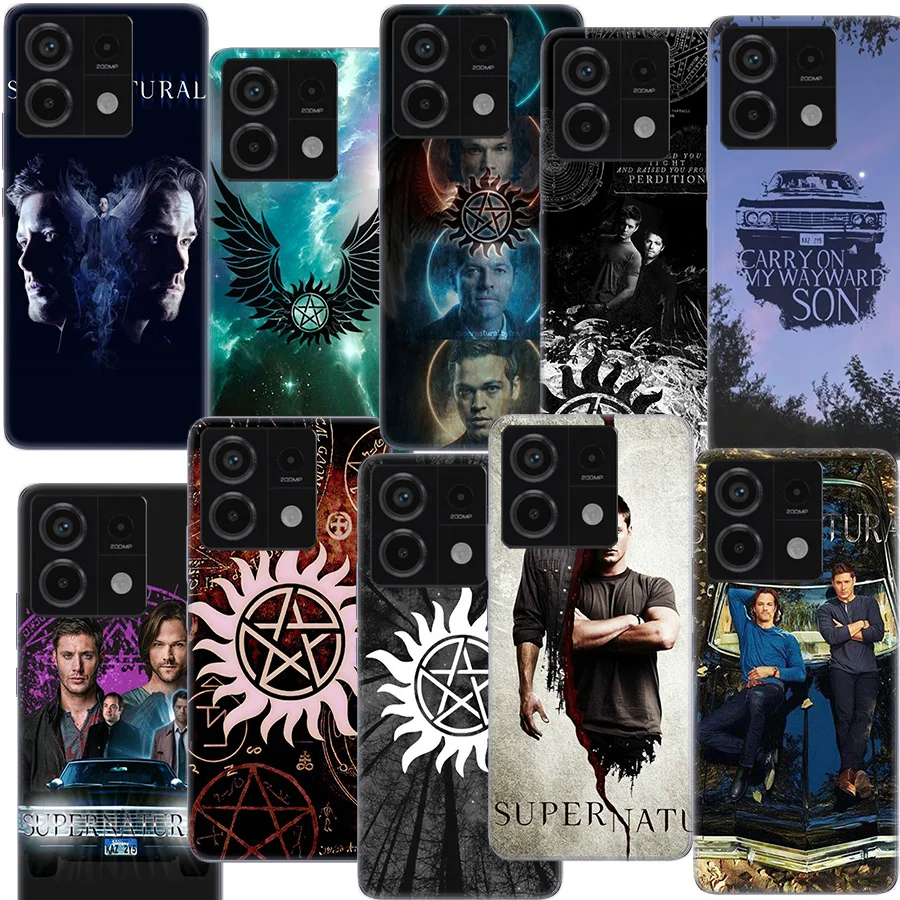 Babaite Supernatural SPN Dean And Sam Clear Phone Case For Redmi Note 11 11S 11T 11E 10 Pro 10S 5G 9 9S 9T 8 8T 7 7A 6 6A S2 Coq