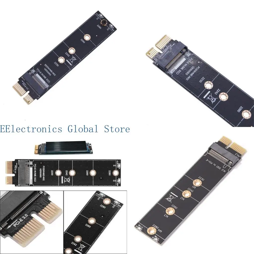 

462B NVME to PCIE Adapter NVME SSD PCIE3.0 1X Expansion Card Computer Adapter