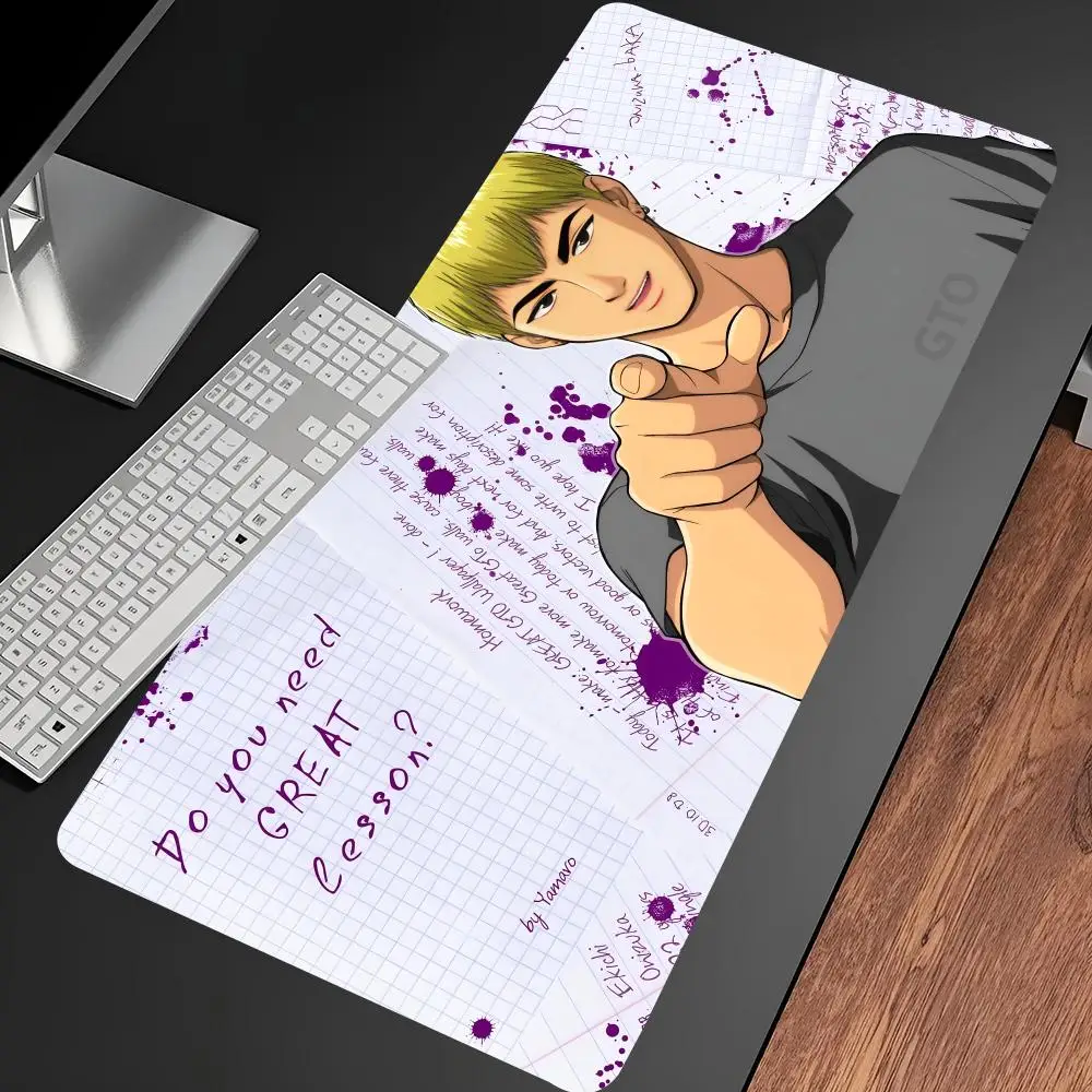 Great Teacher Onizuka Mouse Pad Anime game mause pads cs lol XXL Home HD Computer Desk Mats Carpet Gamer Office Laptop Boys Girl