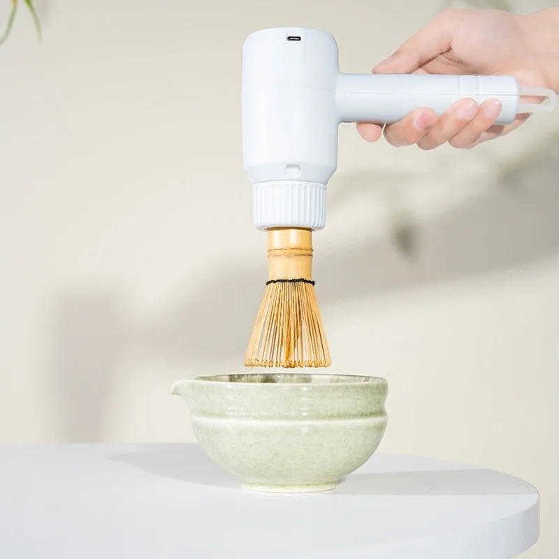 [NEW!A67Z】 For Coffee Latte Green Tea Compatible Electric Whisk Frother, Handheld Milk Frother& Matcha Stirrer, Battery Operated