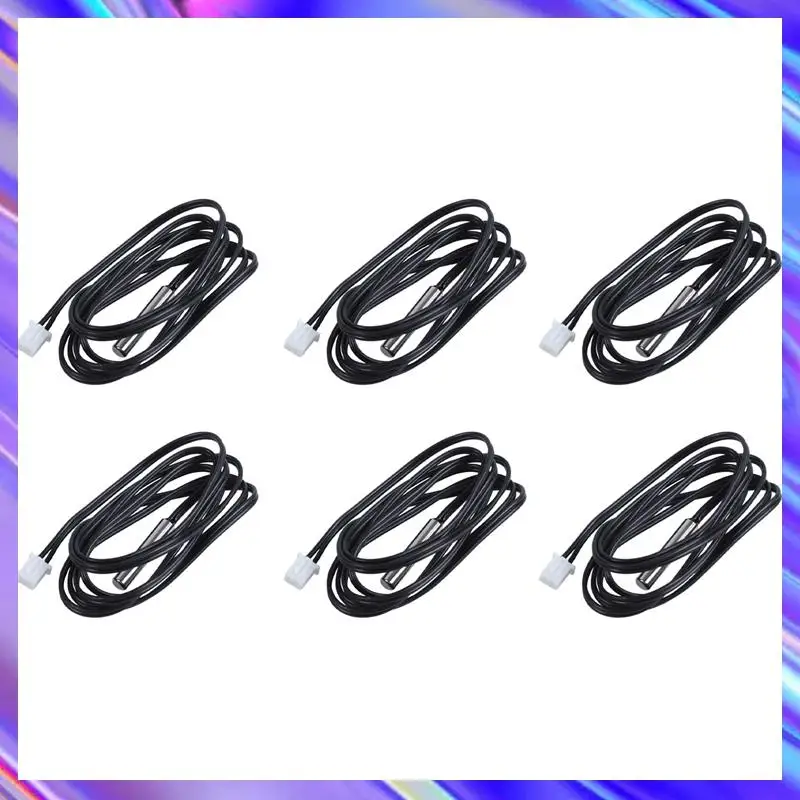 

A24U 6X NTC 10K Ом Водонепроницаемый цифровой термодатчик температуры 1M