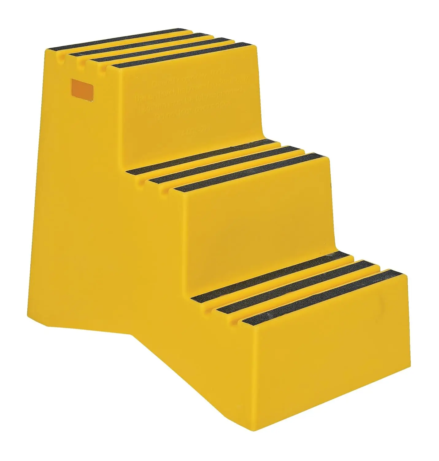 VST-3-Y Polyethylene Step Stool, 3 Step, Yellow