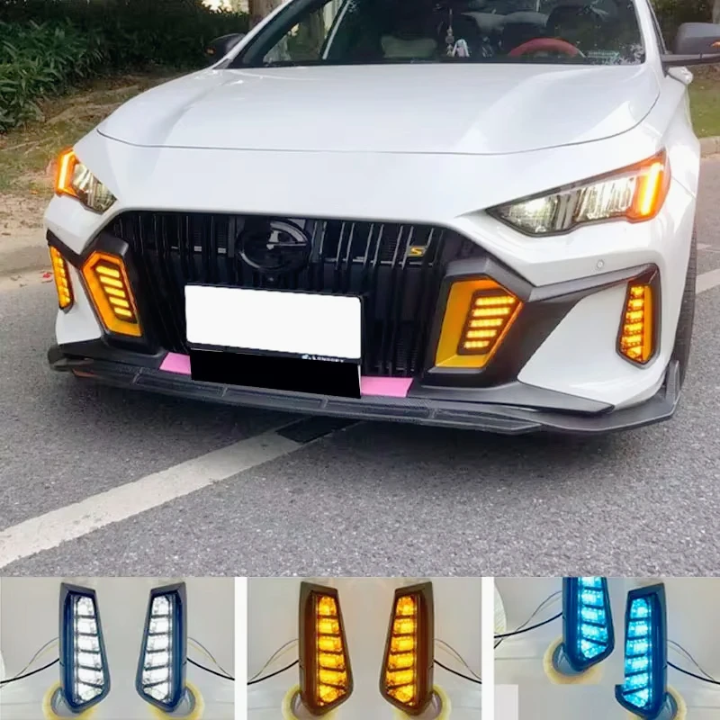 

2pcs for Trumpchi EMPOW55 2021 Daytime Running Light LED Fog