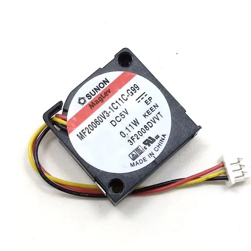 DC Mini Blower Fan New For SUNON 2006 5V 0.11W MF20060V3-1C11C-G99 Micro Cooling Fan