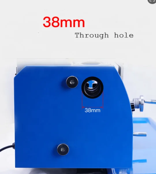 Mini CNC WM210V 900W Horizontal Variable Speed Brushless Motor Household Metal Hand Mini Lathe Wear Resistance