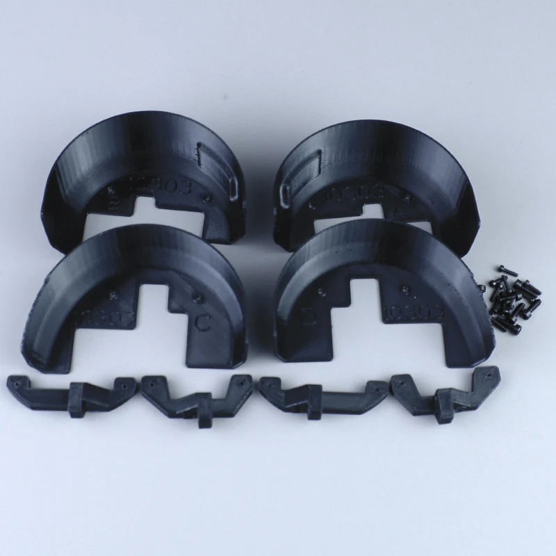 MJXRC 10303 Front&rear Fenders Mudguard 3D Printed Fender for 1/10 Hyper Go MJXRC 10303 C3 RC Cars Truck