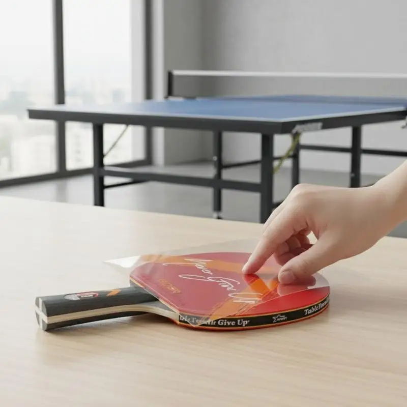 

2/4/10 шт. Защитная пленка для ракеток для настольного тенниса, прозрачная, клейкая, для ухода за ракетками, защитная пленка для теннисных ракеток